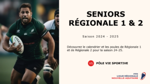 Les Poules et le Calendrier de R1 et R2 sont disponibles